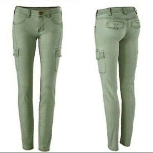 cabi celadon cargo pants, size 6